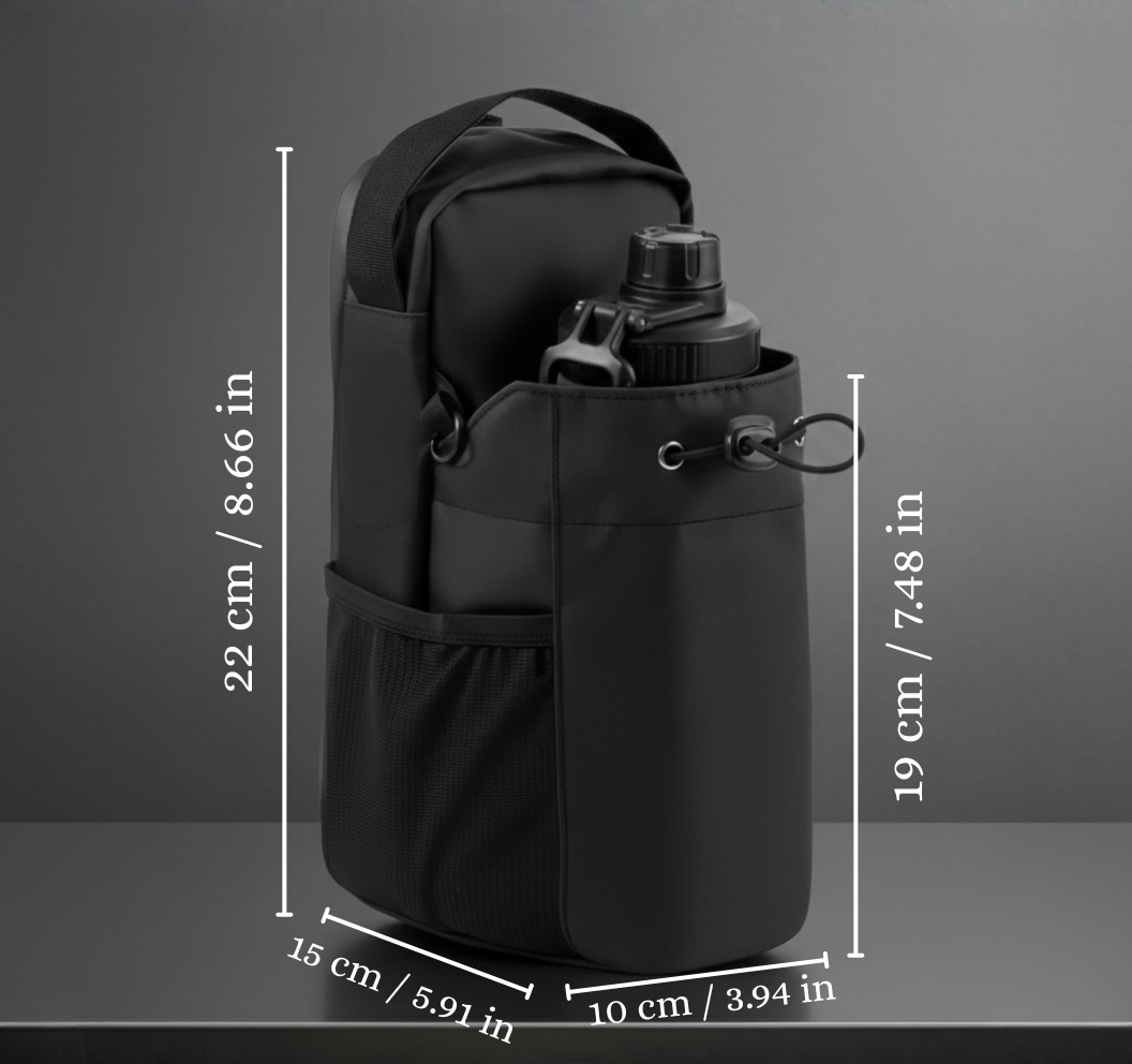 Bolsa Magnética para Gimnasio- Termina tu rutina con seguridad y sin perder nada