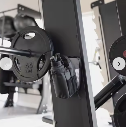 Bolsa Magnética para Gimnasio- Botella, Celular y Accesorios