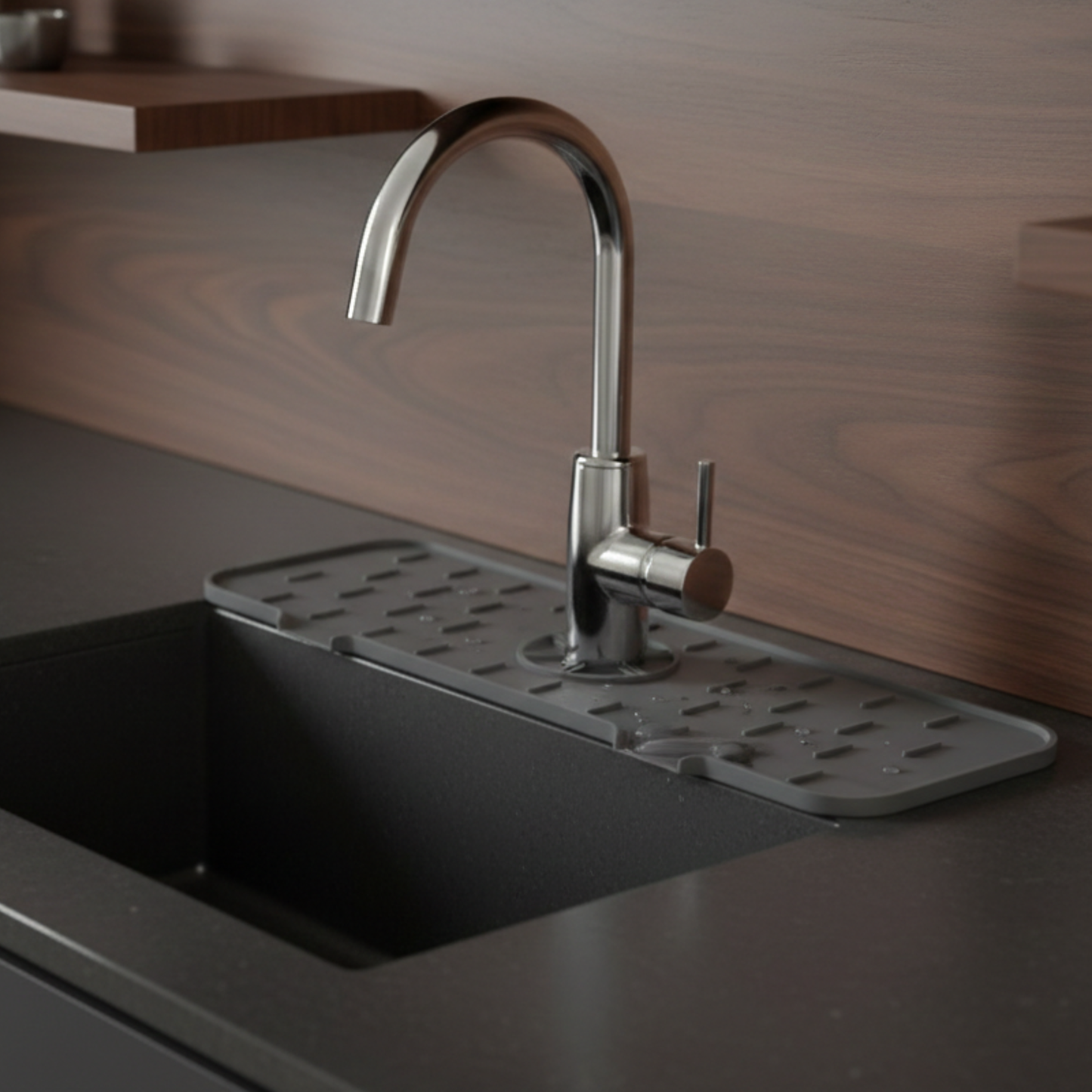 Alfombrilla Lavaplatos de Silicona Antisalpicaduras para Grifo – Protección y Orden para tu Cocina